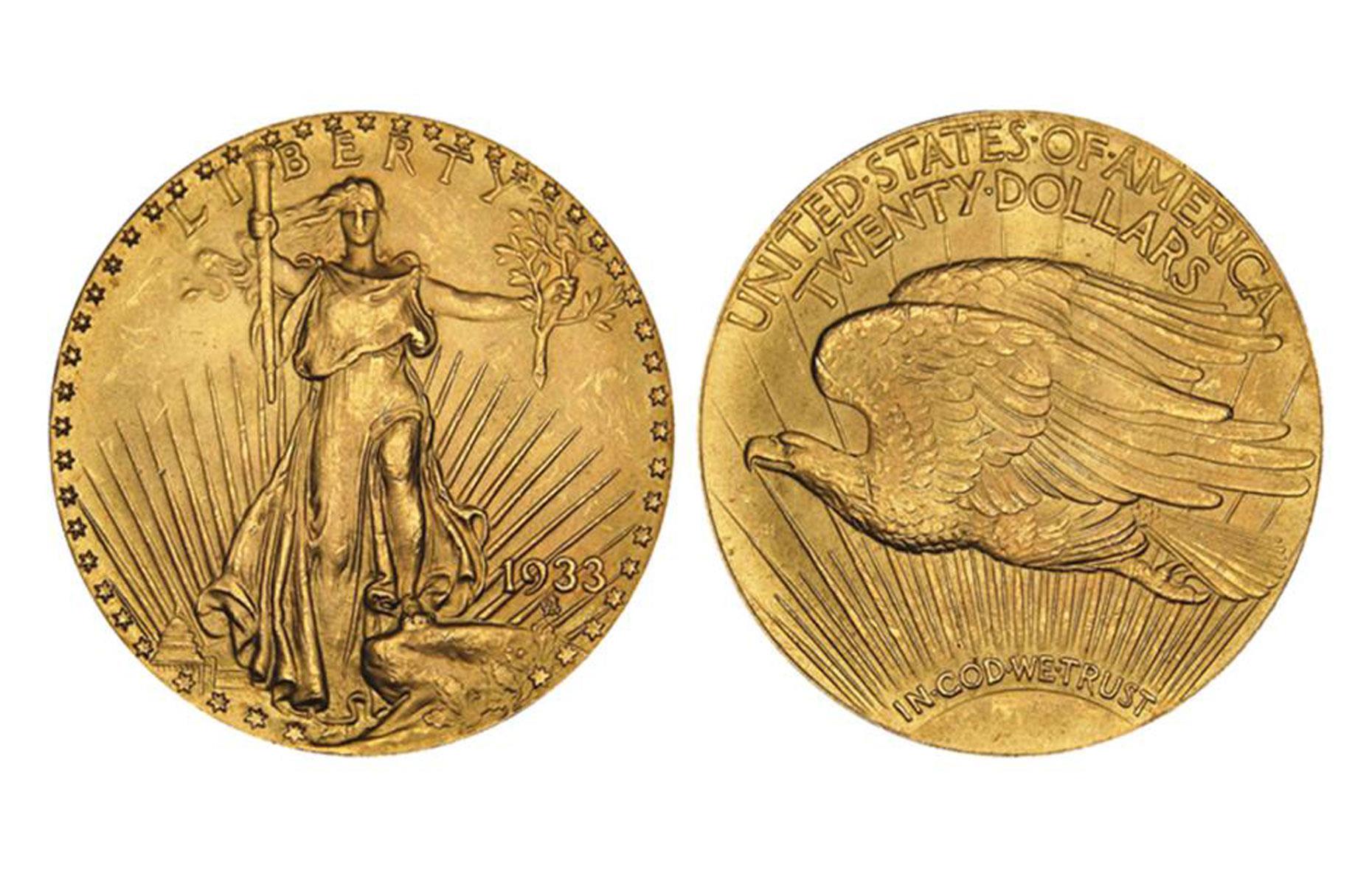 1933 Double Eagle $20 coin: $18.9 million